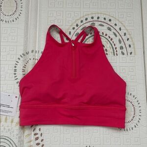 Lululemon Energy High Neck Longline Bra (zip)